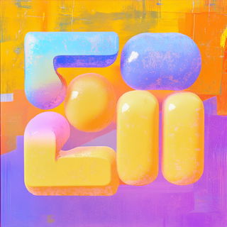 Cliffheroica style, Midjourney V6.1: typographic composition with large letters