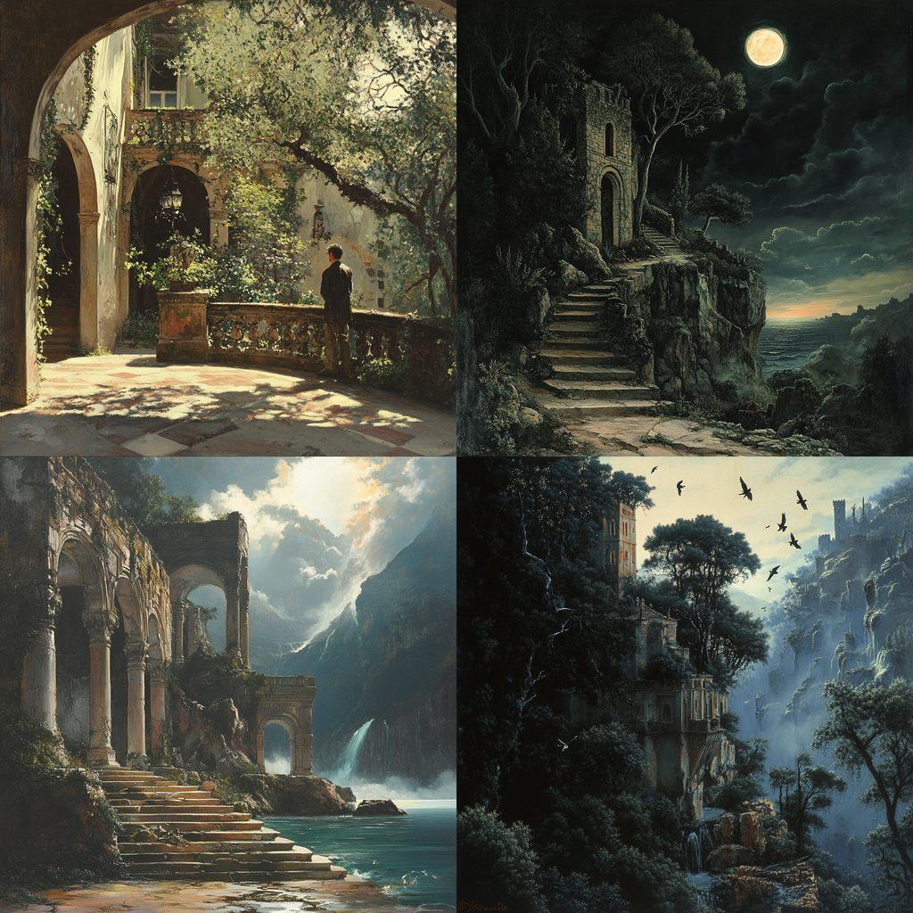 Ferdinand Knab style, Midjourney V6.1, render 1 of 4