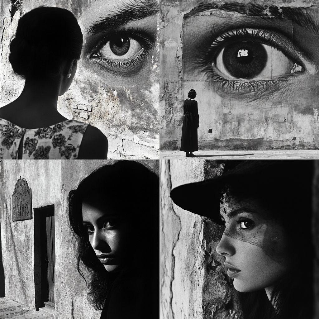 Ferdinando Scianna style, Midjourney V6.1, render 1 of 4