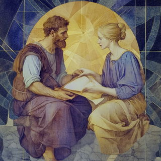 Inkwater Mythome style, Midjourney V6.1: classical 18th-century oil painting
