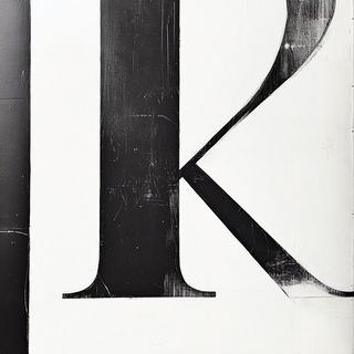 Cairnway style, Midjourney V6.1: typographic composition with large letters