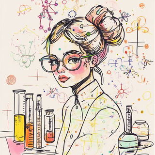 Sootographia style, Midjourney V6.1: editorial illustration for popular scientific magazine cover