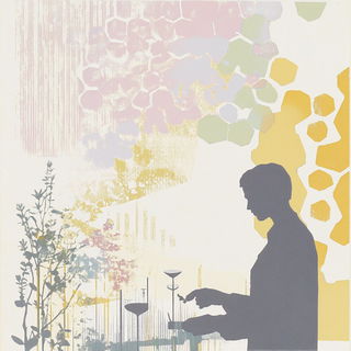 Backlit Continental Romanticism style, Midjourney V6.1: editorial illustration for popular scientific magazine cover