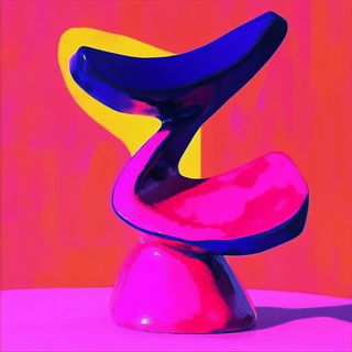 Valleymosaic style, Midjourney V6.1: abstract 3D render