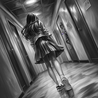Deckleworld Architecture style, Midjourney V6.1: black-and-white manga comic strip