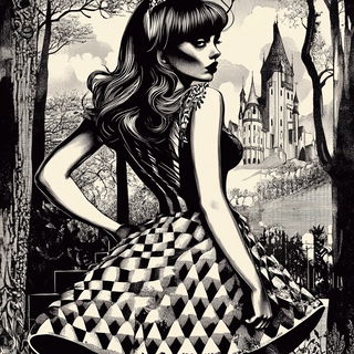 Tincture Socialism style, Midjourney V6.1: retro fairy-tale illustration