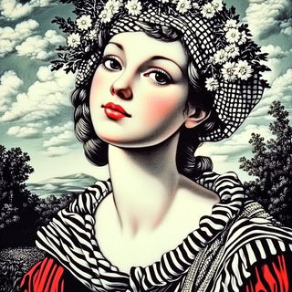 Tincture Socialism style, Midjourney V6.1: classical 18th-century oil painting