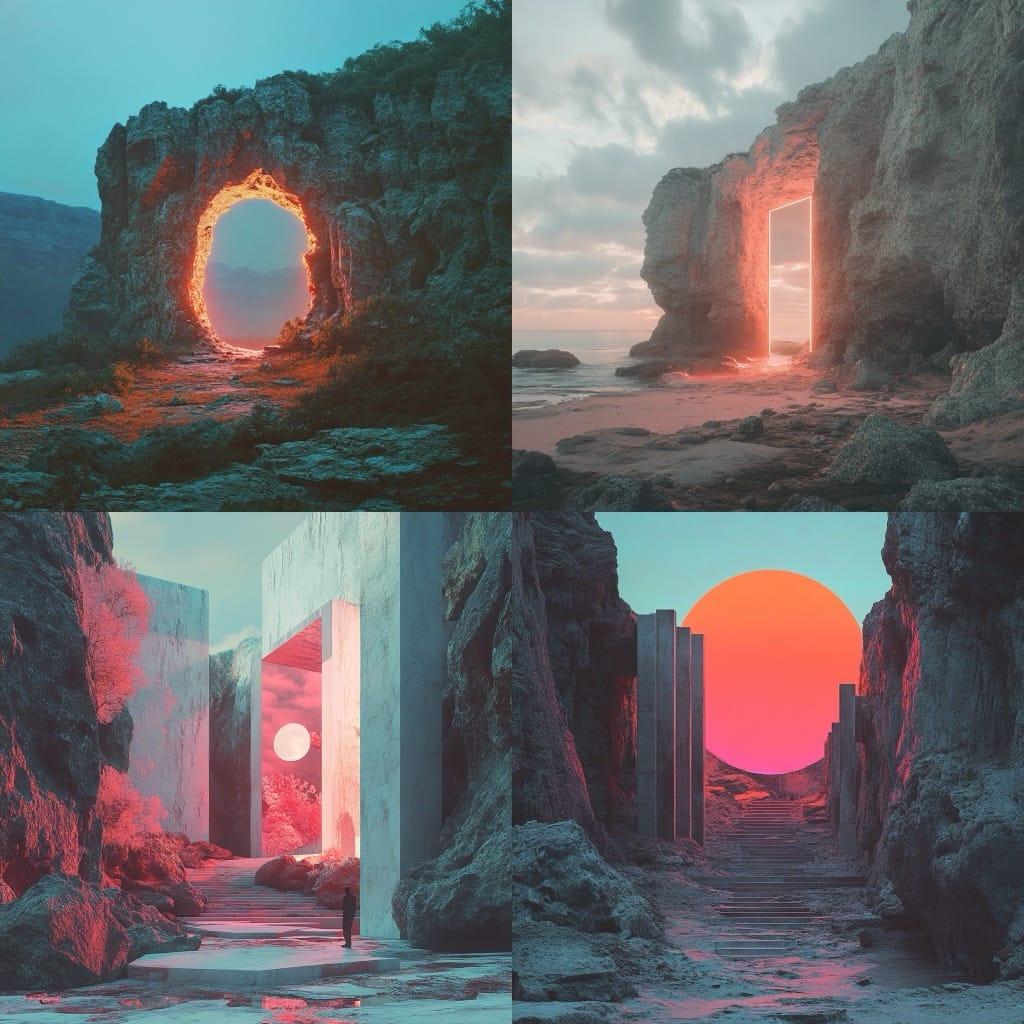 Filip Hodas style, Midjourney V6.1, render 1 of 4