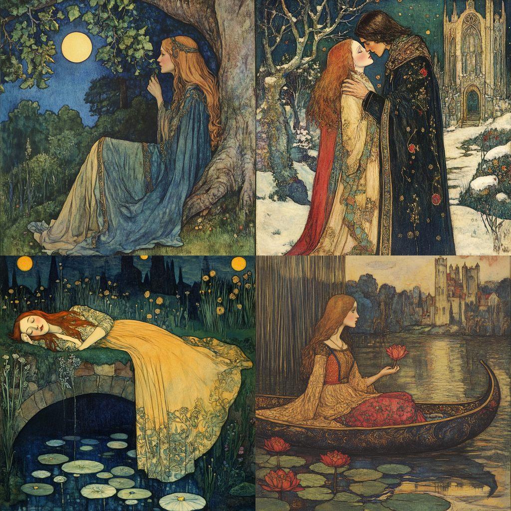 Florence Harrison style, Midjourney V6.1, render 1 of 4