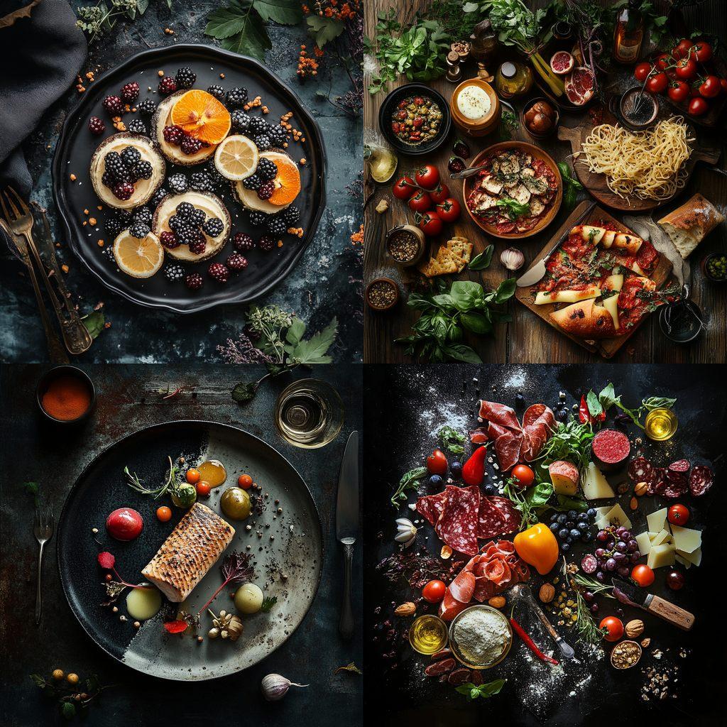 Food photography style, Midjourney V6.1, render 1 of 4