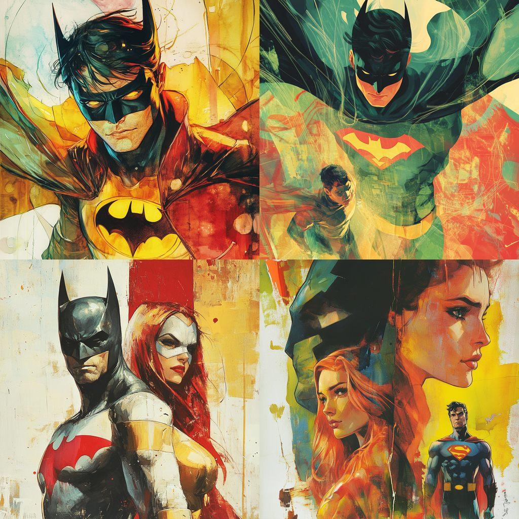 Francis Manapul style, Midjourney V6.1, render 1 of 4