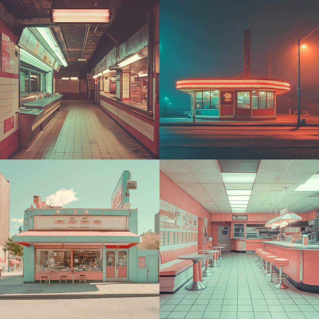 Franck Bohbot style, Midjourney V6.1, render 1 of 4