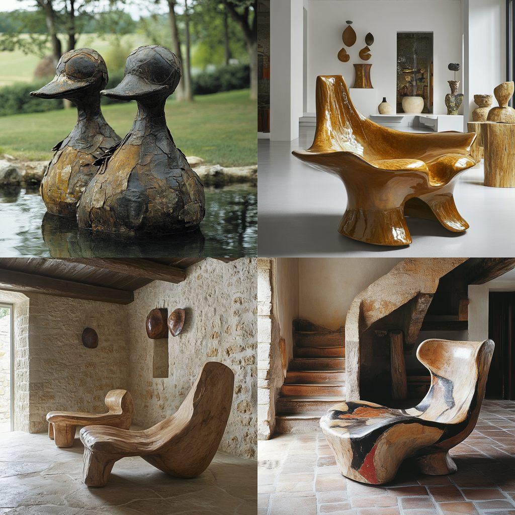 Francois-Xavier Lalanne style, Midjourney V6.1, render 1 of 4