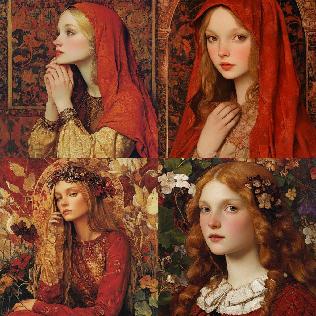 Frank Cadogan Cowper style, Midjourney V6.1, render 1 of 4