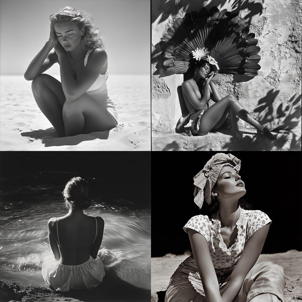 Fritz Henle style, Midjourney V6.1, render 1 of 4