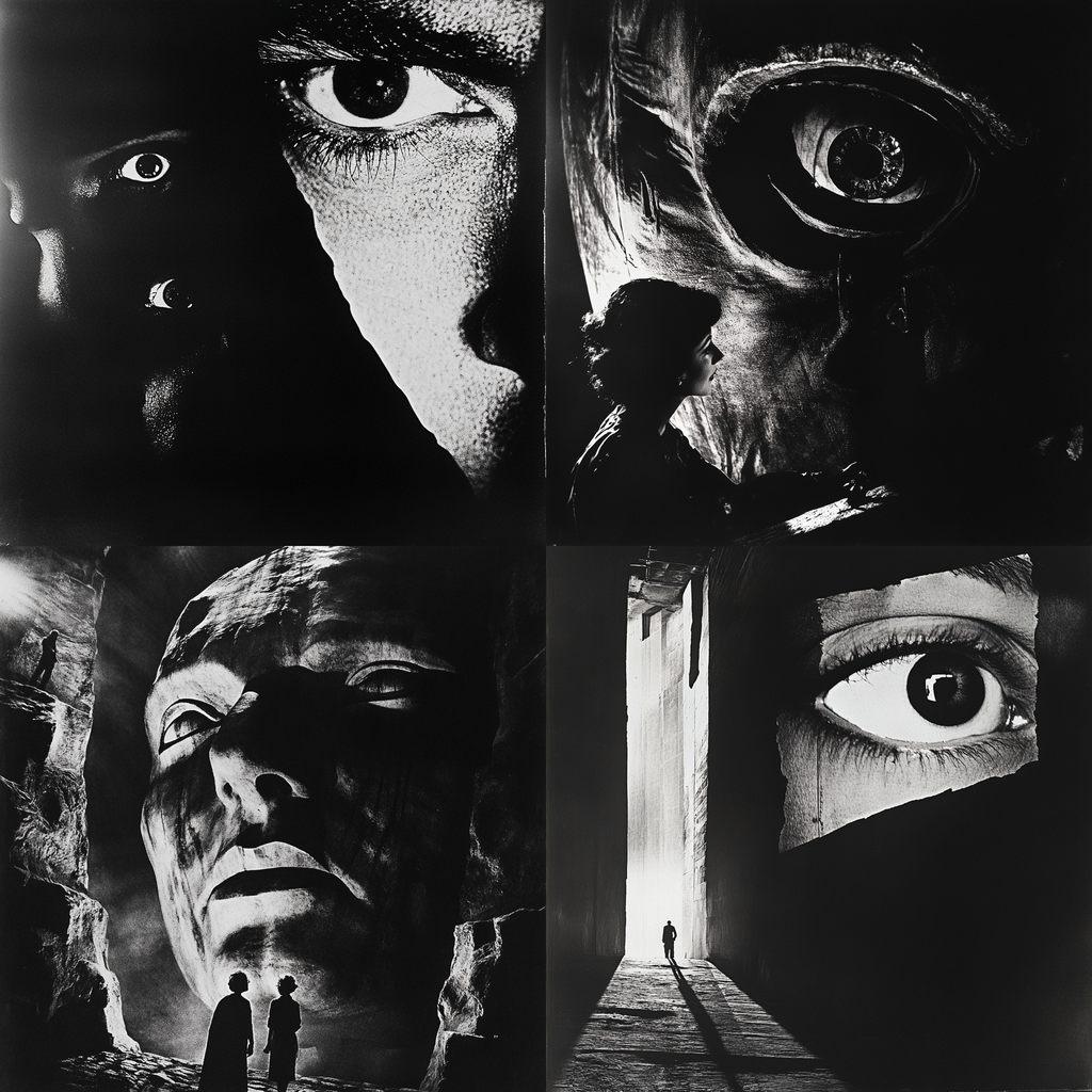 Fritz Lang style, Midjourney V6.1, render 1 of 4