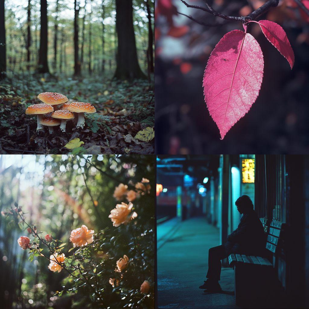 Fujichrome Provia 100F style, Midjourney V6.1, render 1 of 4