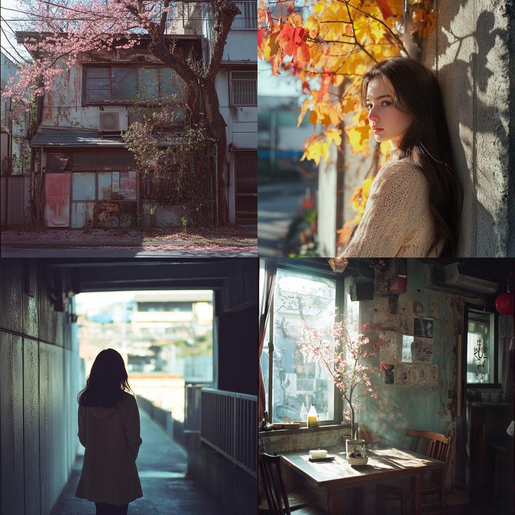 Fujicolor Pro 400H style, Midjourney V6.1, render 1 of 4