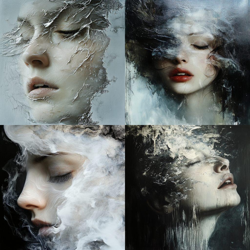 Gabriele Viertel style, Midjourney V6.1, render 1 of 4