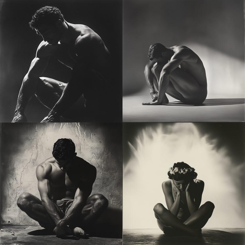 George Platt Lynes style, Midjourney V6.1, render 1 of 4