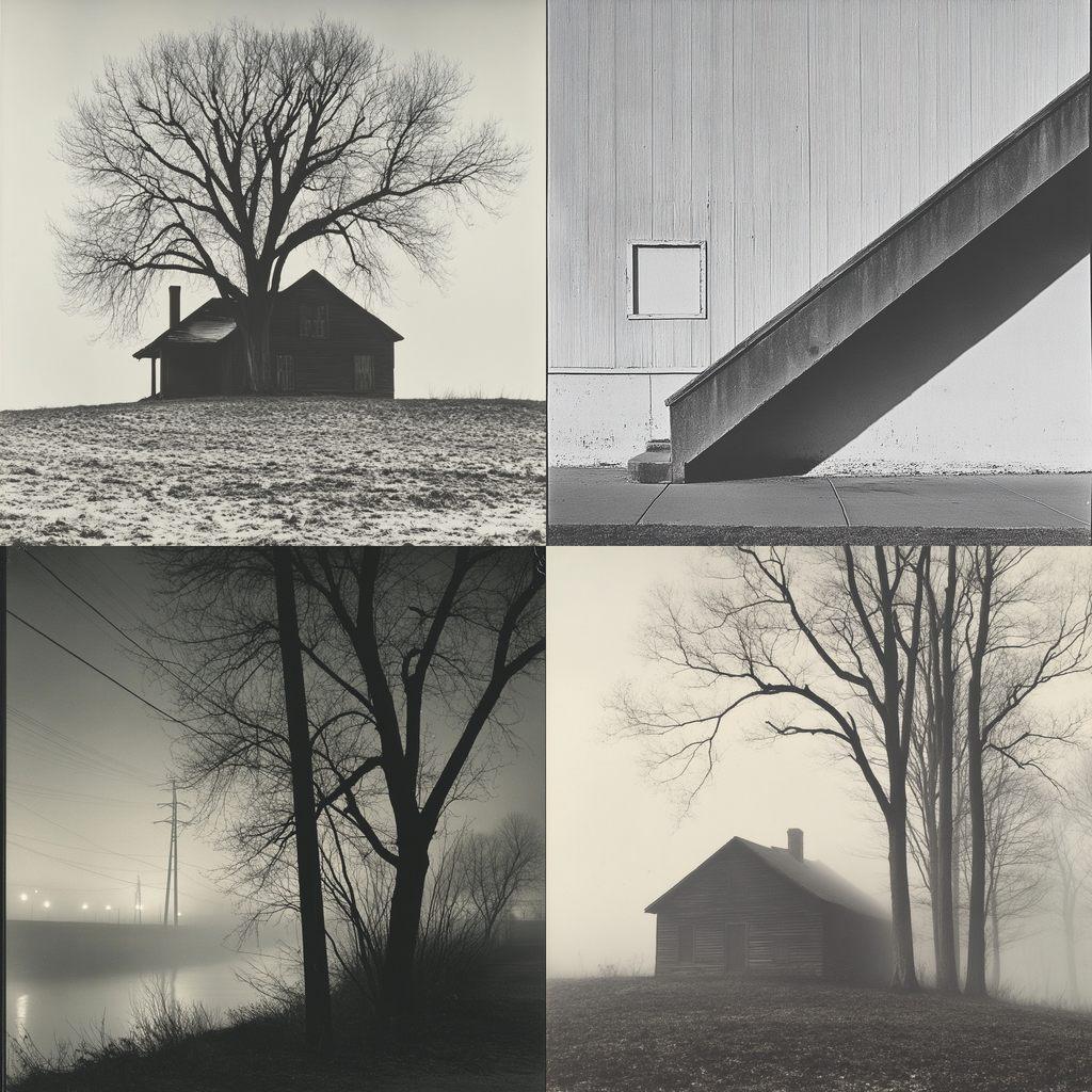 George Tice style, Midjourney V6.1, render 1 of 4