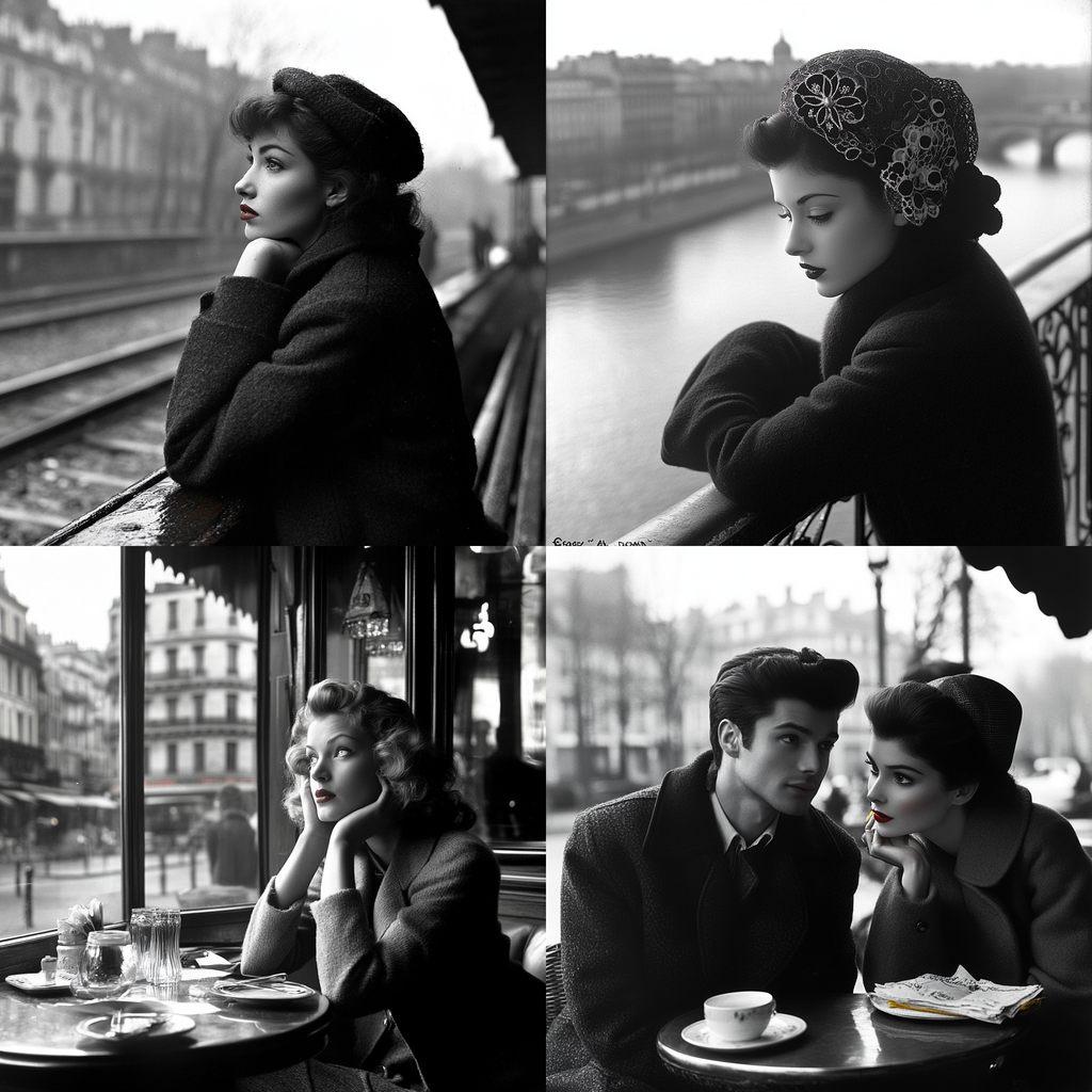 Georges Dambier style, Midjourney V6.1, render 1 of 4