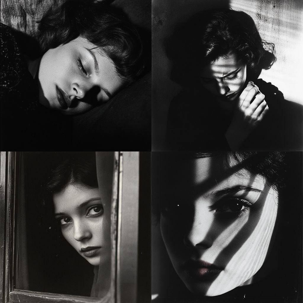 Gerda Taro style, Midjourney V6.1, render 1 of 4