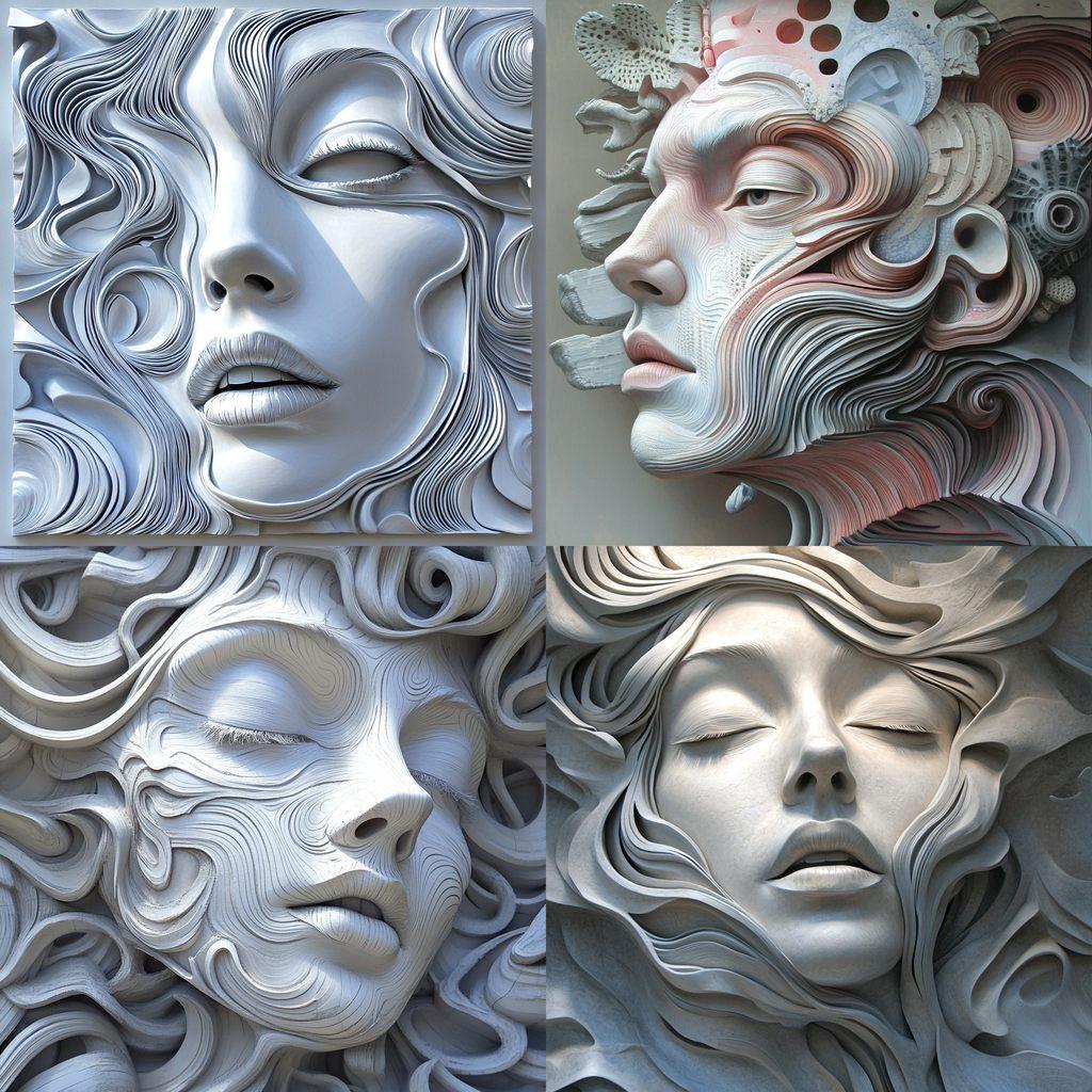 Gil Bruvel style, Midjourney V6.1, render 1 of 4