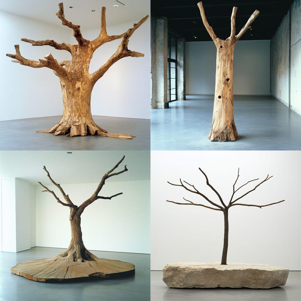 Giuseppe Penone style, Midjourney V6.1, render 1 of 4