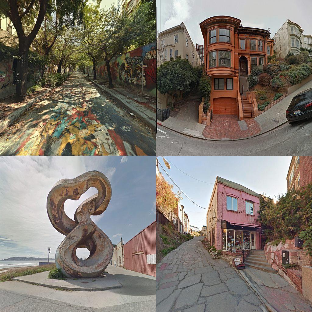 Google Street View style, Midjourney V6.1, render 1 of 4