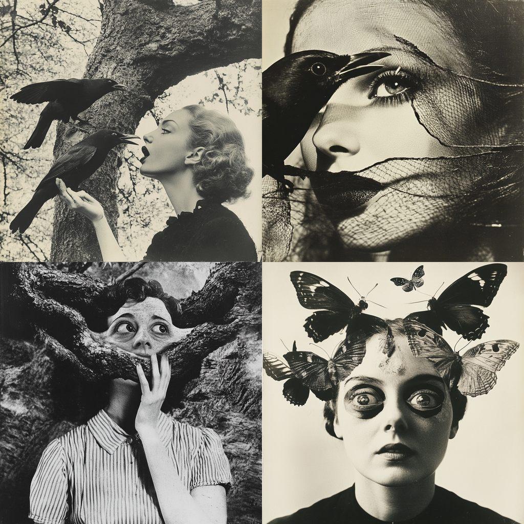 Grete Stern style, Midjourney V6.1, render 1 of 4