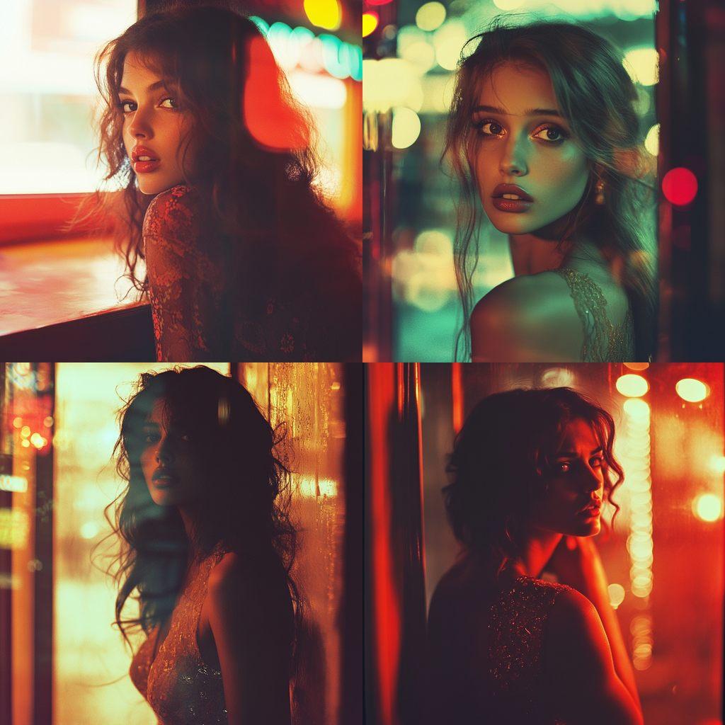 Guy Aroch style, Midjourney V6.1, render 1 of 4