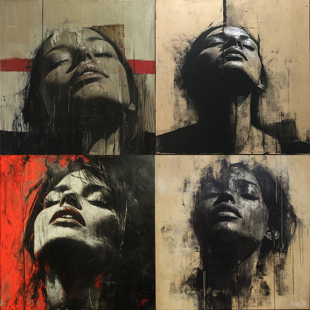 Guy Denning style, Midjourney V6.1, render 1 of 4