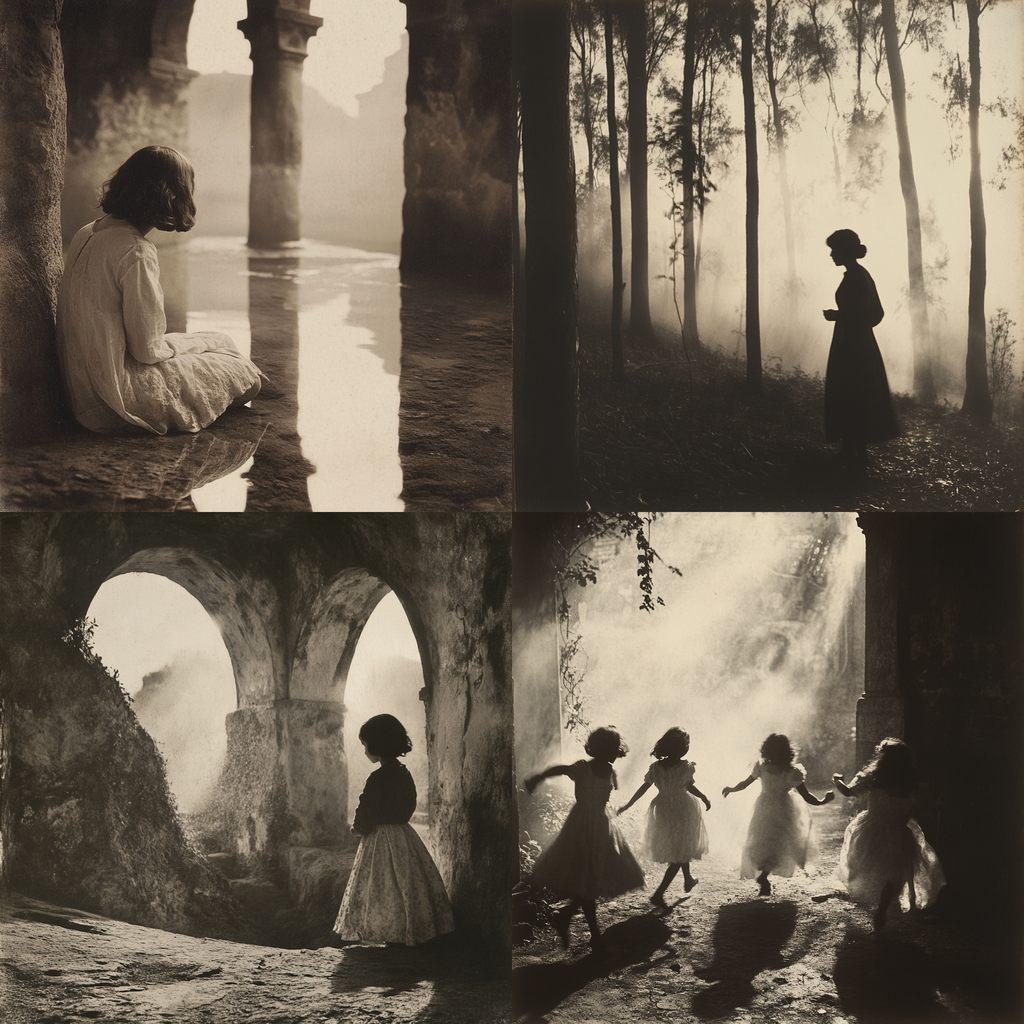Harold Cazneaux style, Midjourney V6.1, render 1 of 4