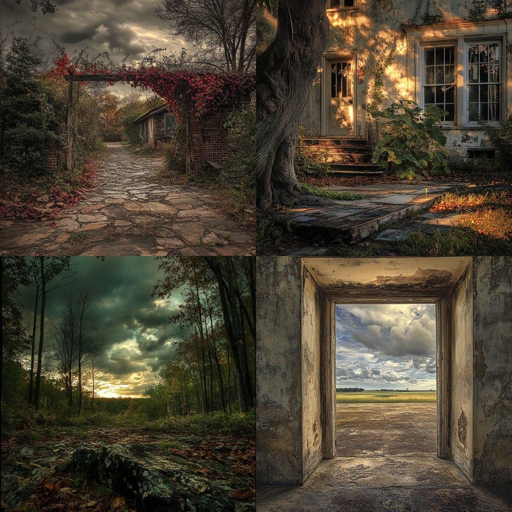 HDR style, Midjourney V6.1, render 1 of 4