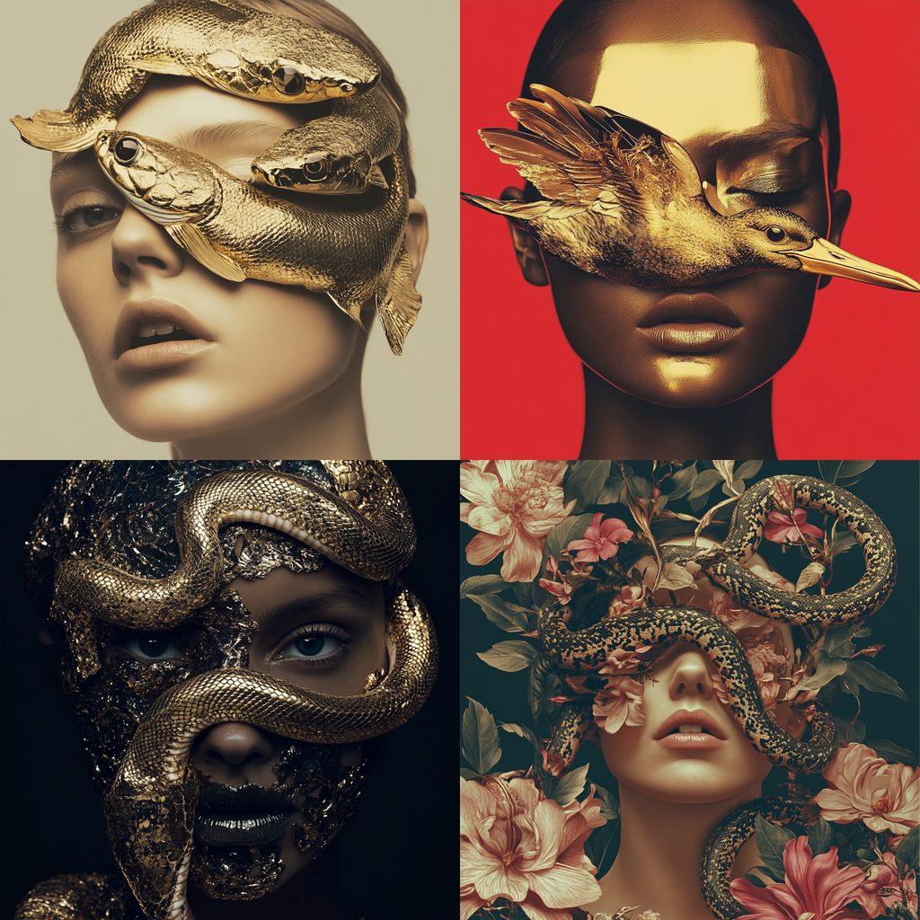 Hedi Xandt style, Midjourney V6.1, render 1 of 4
