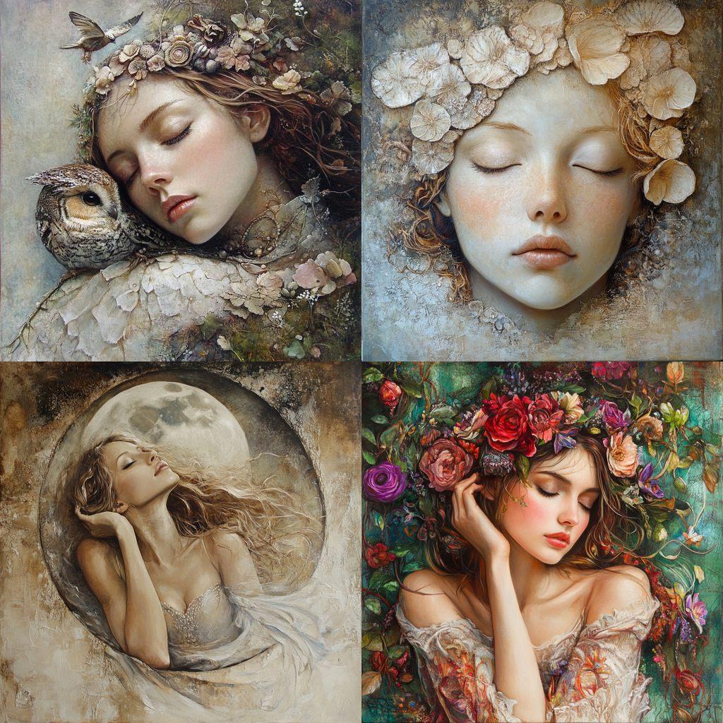 Helene Beland style, Midjourney V6.1, render 1 of 4