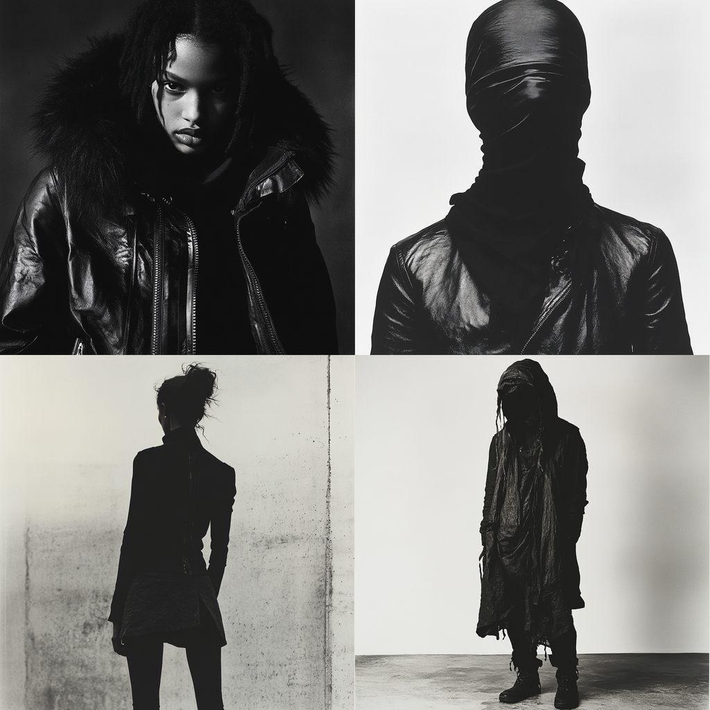 Helmut Lang style, Midjourney V6.1, render 1 of 4
