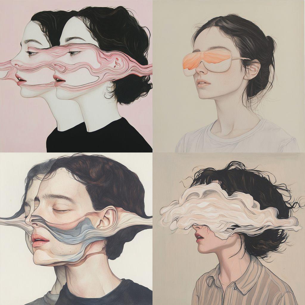 Henrietta Harris style, Midjourney V6.1, render 1 of 4