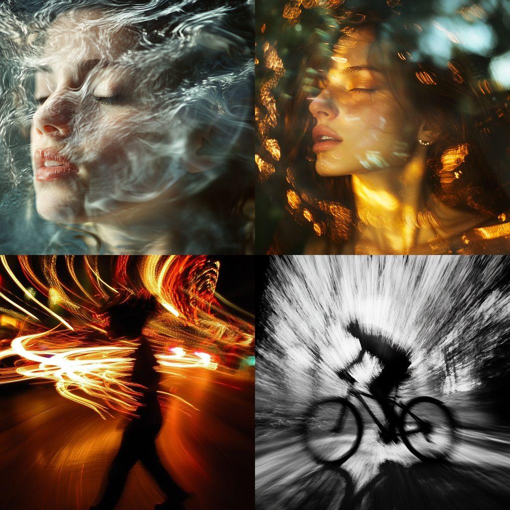 High shutter speed style, Midjourney V6.1, render 1 of 4