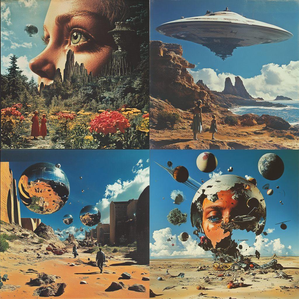 Hipgnosis style, Midjourney V6.1, render 1 of 4