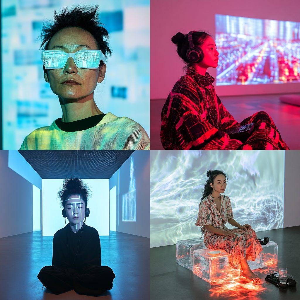 Hito Steyerl style, Midjourney V6.1, render 1 of 4