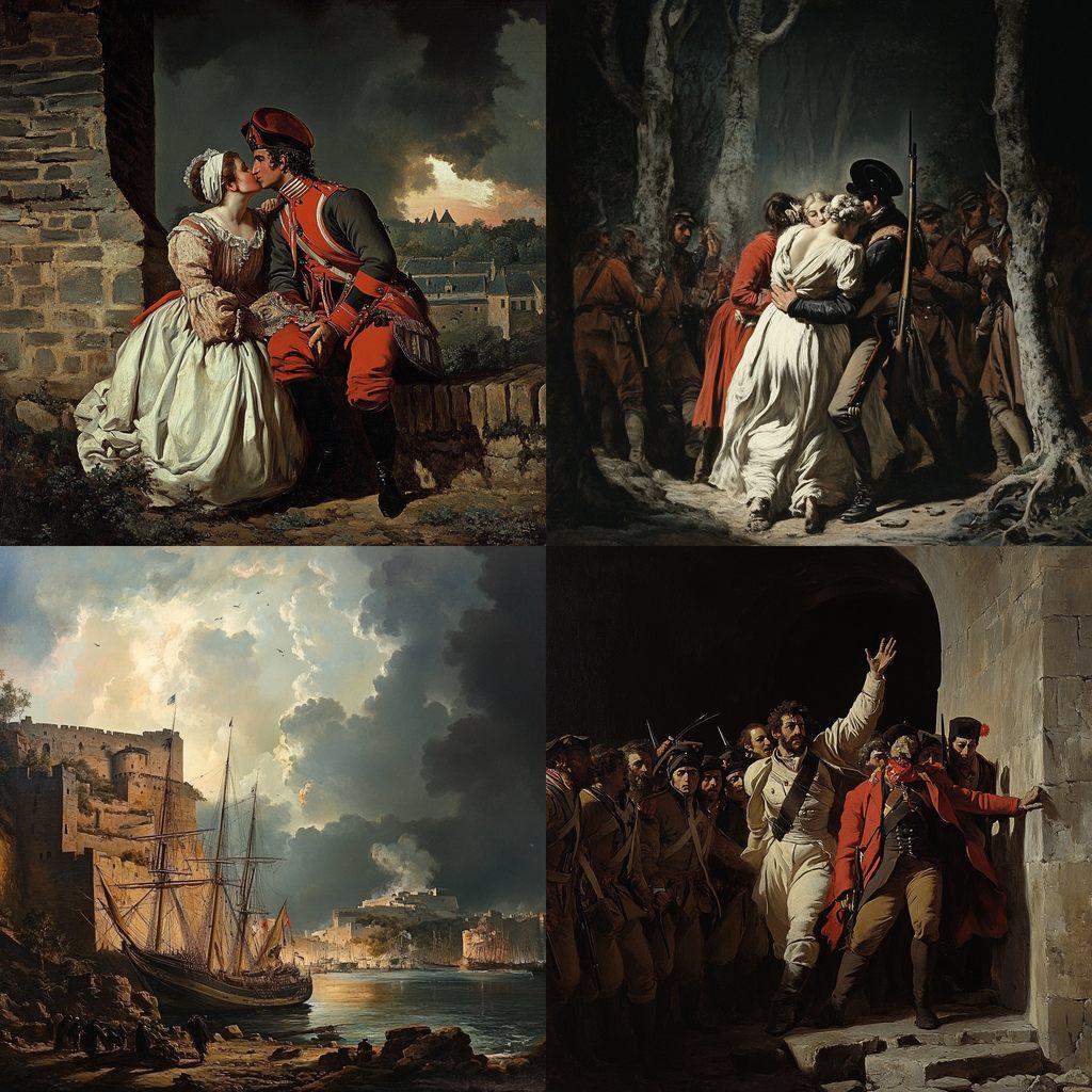 Horace Vernet style, Midjourney V6.1, render 1 of 4