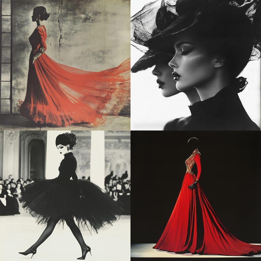 Hubert de Givenchy style, Midjourney V6.1, render 1 of 4