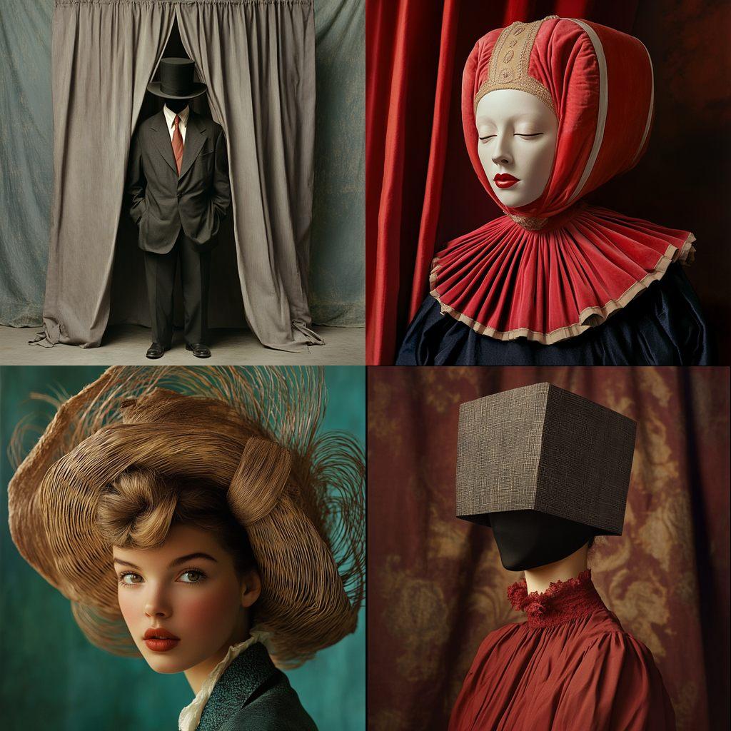 Hugh Kretschmer style, Midjourney V6.1, render 1 of 4