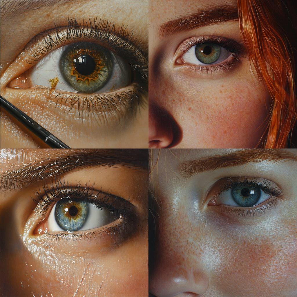Hyperrealism style, Midjourney V6.1, render 1 of 4
