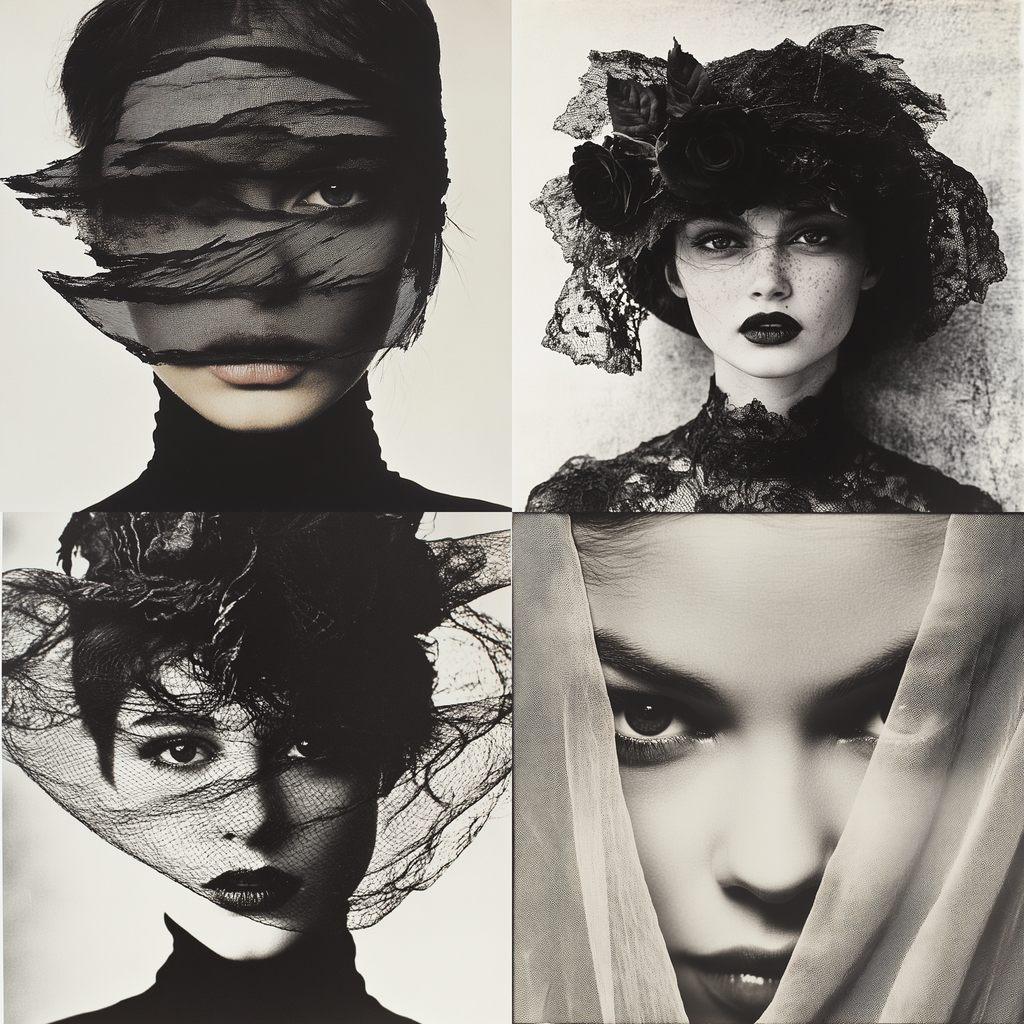 Irving Penn style, Midjourney V6.1, render 1 of 4