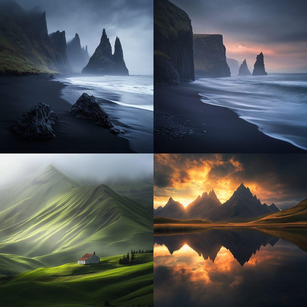 Iurie Belegurschi style, Midjourney V6.1, render 1 of 4