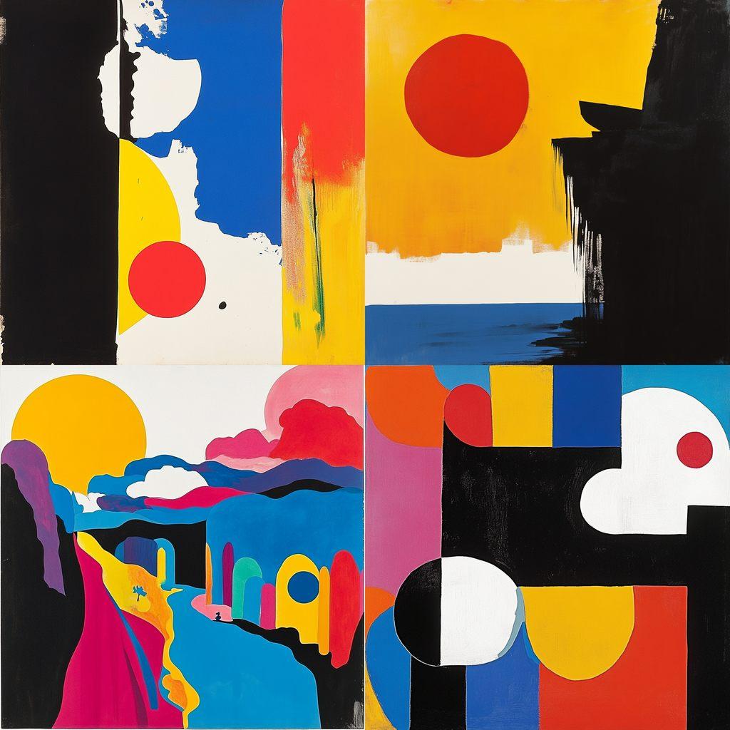 Ivan Chermayeff style, Midjourney V6.1, render 1 of 4