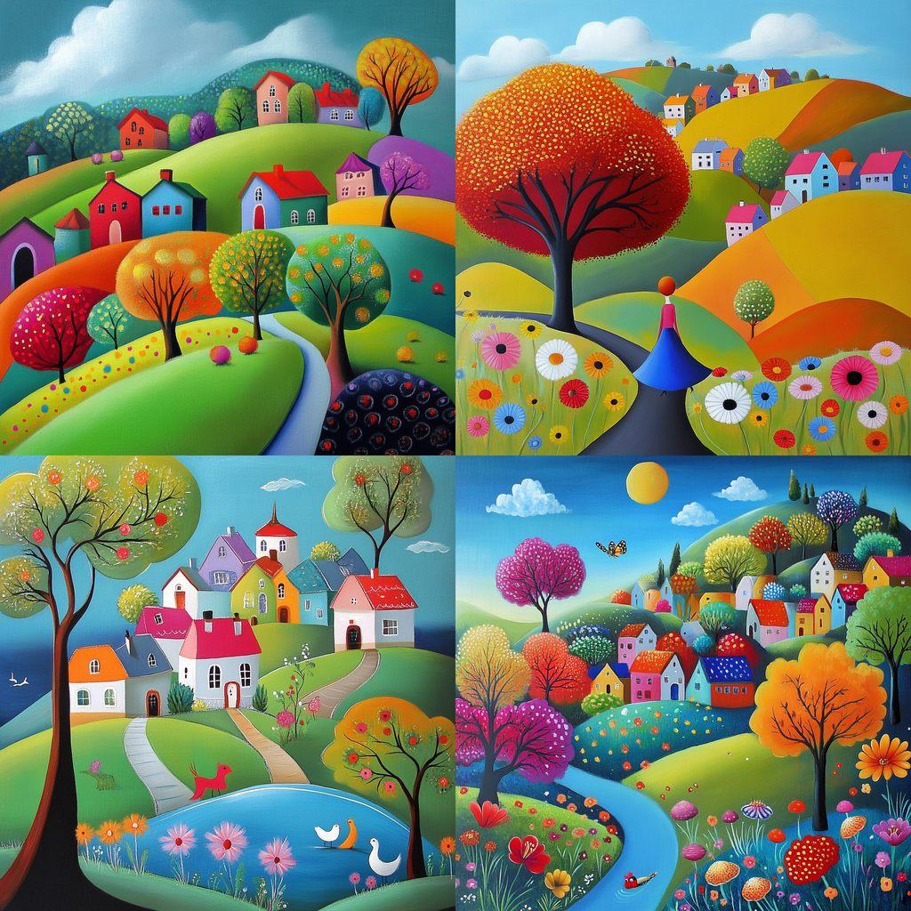 Iwona Lifsches style, Midjourney V6.1, render 1 of 4